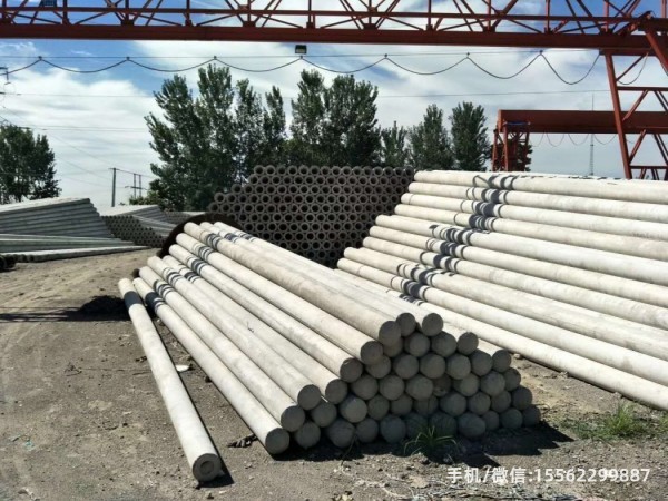 夏津190*10米非预应力水泥电线杆